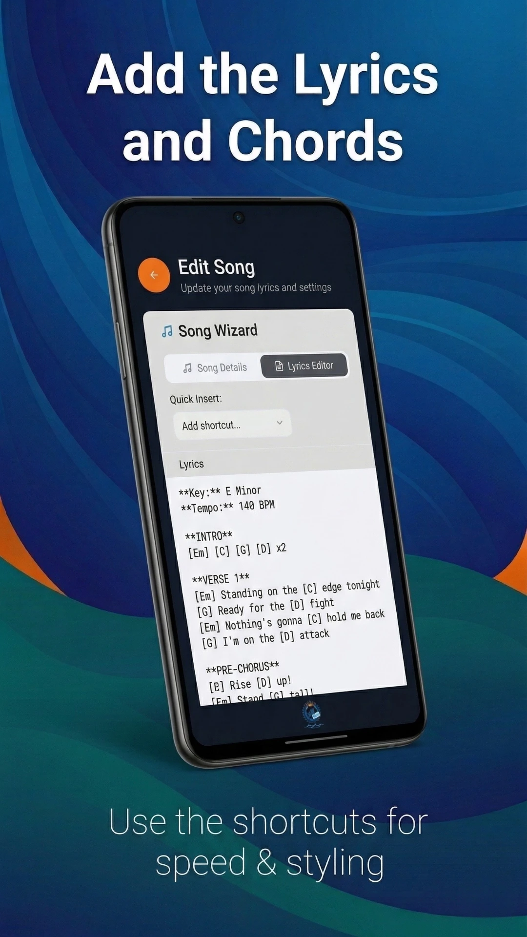 Add Lyrics