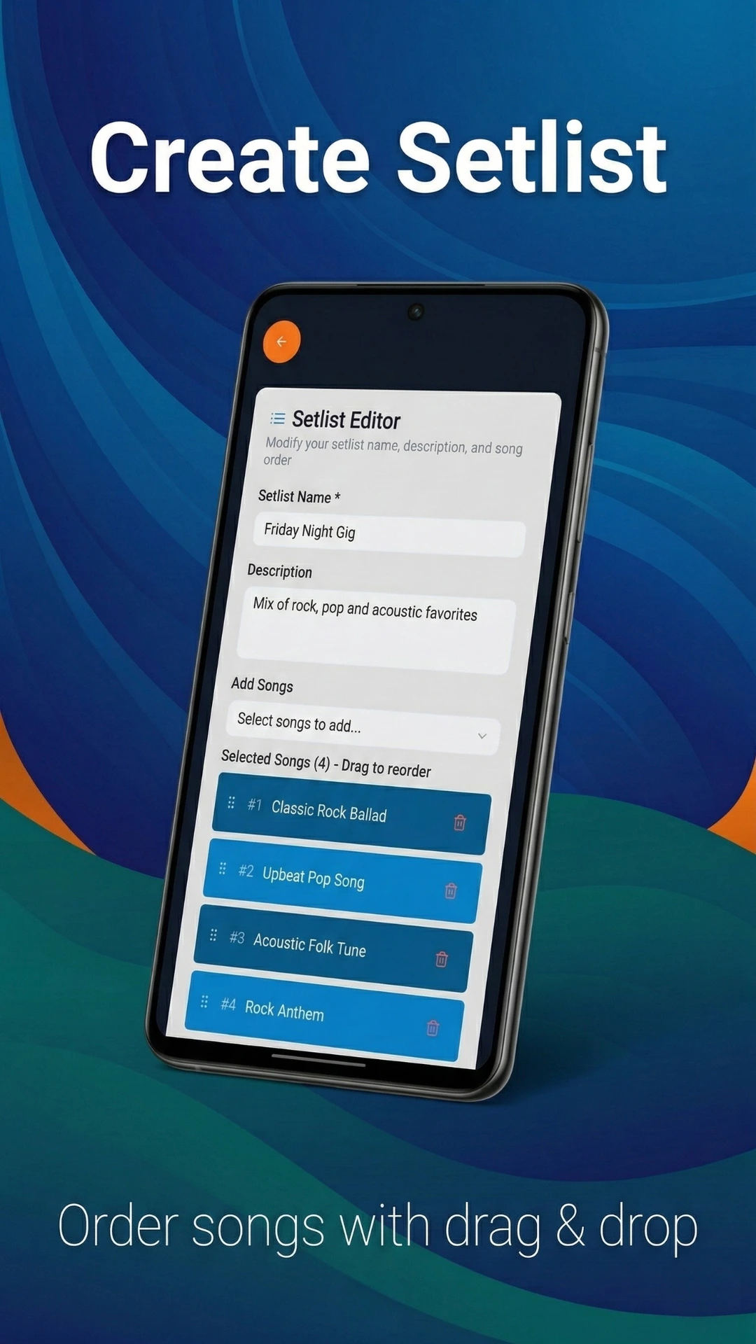 Setlist Manager